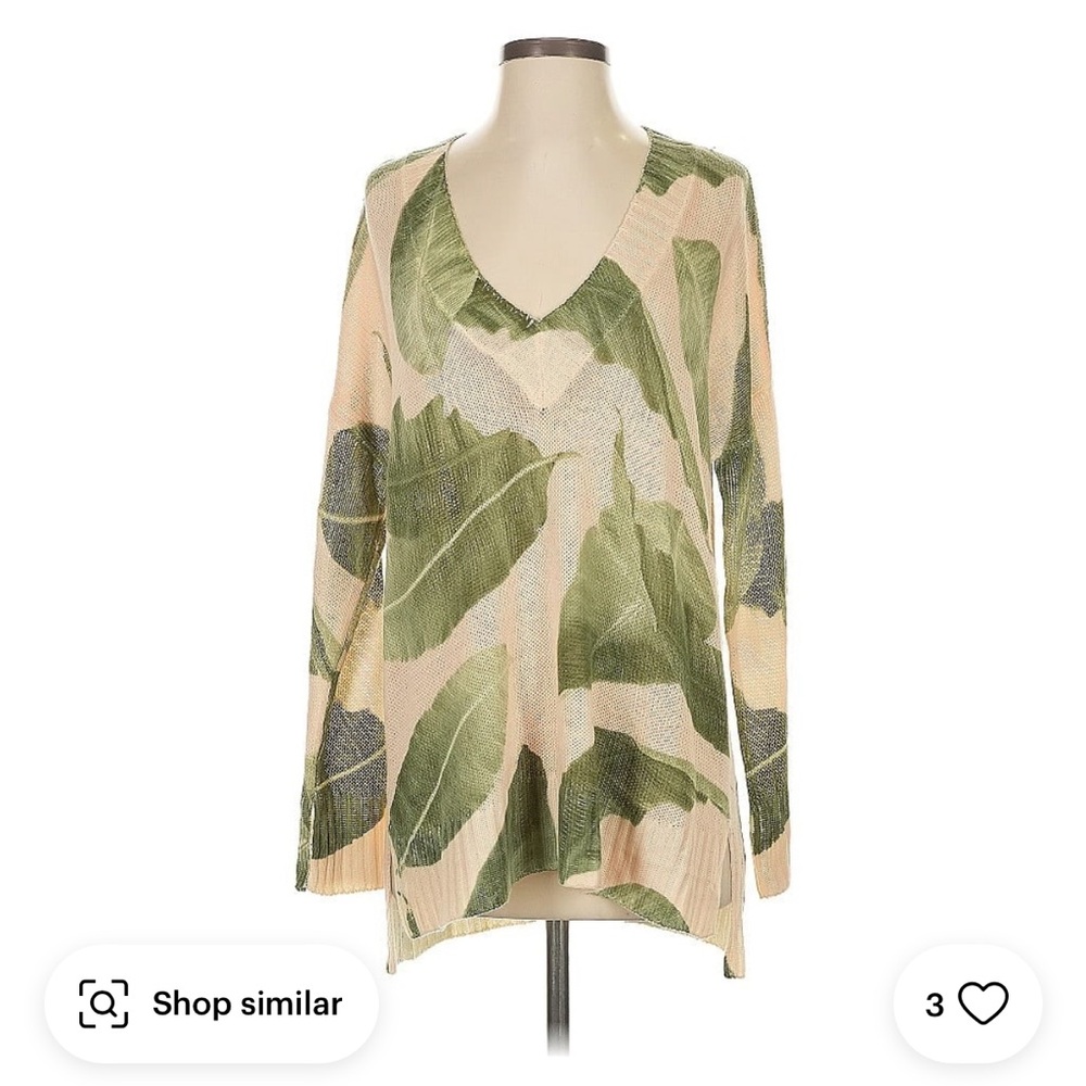 Show Me Your Mumu Palm Sweater